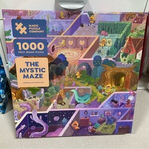The Mystic Maze Jigsaw Puzzle - 1000 Pieces - Multicolor